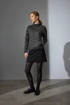 Gefütterte Jacke | Stretch | Damen Silver grey
