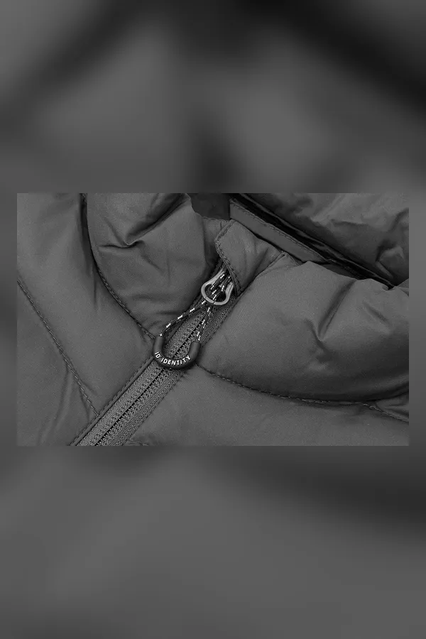 Gefütterte Jacke | Stretch | Damen Silver grey