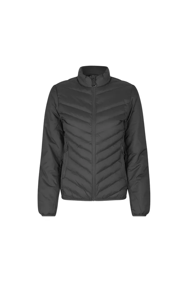 Gefütterte Jacke | Stretch | Damen Silver grey
