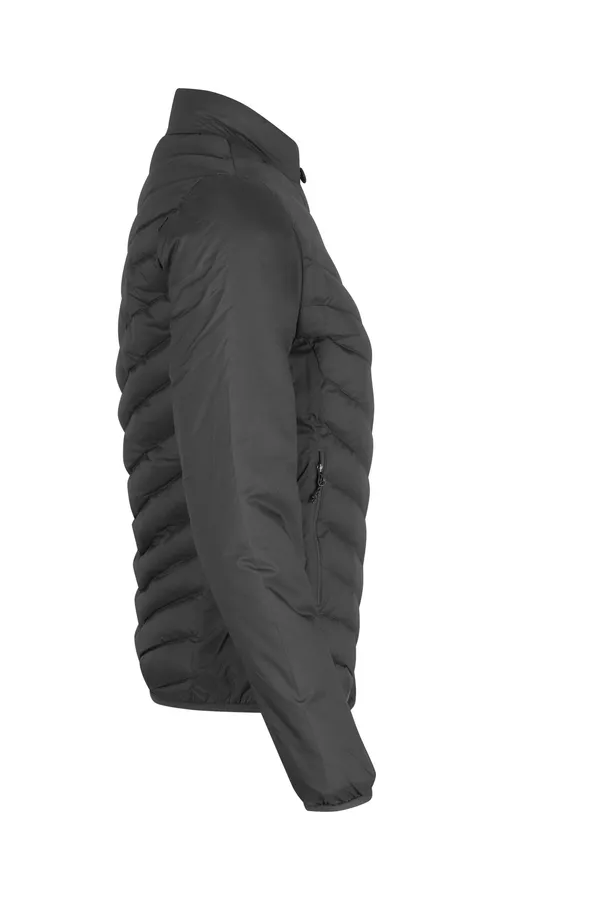 Gefütterte Jacke | Stretch | Damen Silver grey