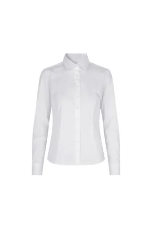 SEVEN SEAS Poplin | modern | Damen Weiss
