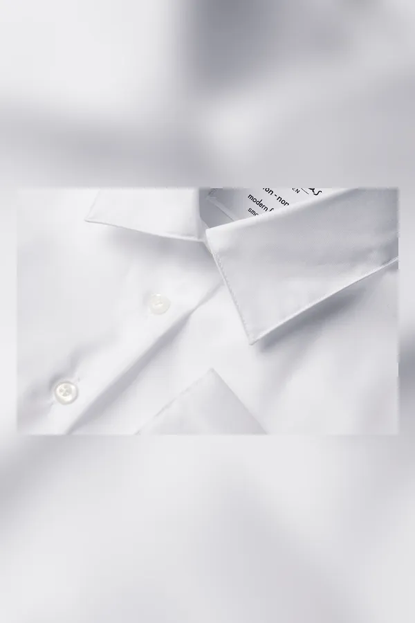 SEVEN SEAS Fine Twill | modern | Damen Weiss