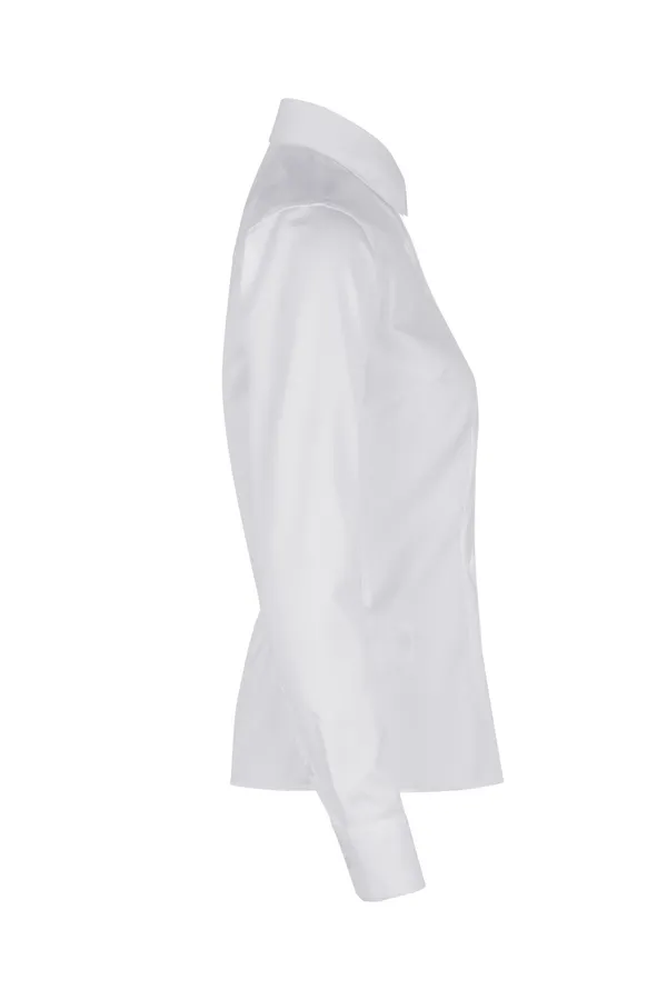 SEVEN SEAS Fine Twill | modern | Damen Weiss