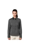 SEVEN SEAS Fine Twill California | modern | Damen Dunkelgrau