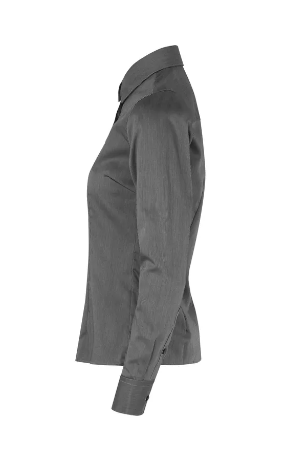 SEVEN SEAS Fine Twill California | modern | Damen Dunkelgrau