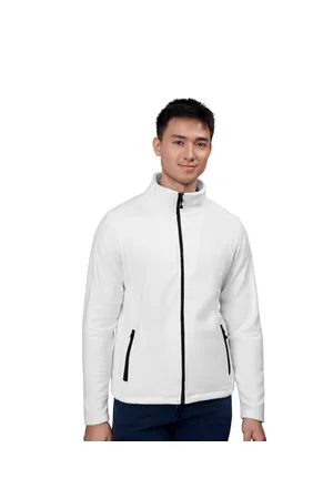 Cardigan | Microfleece Weiss