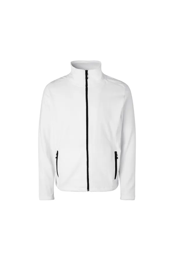 Cardigan | Microfleece Weiss