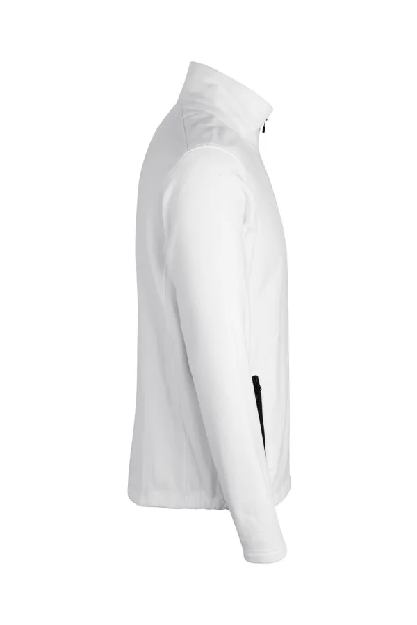 Cardigan | Microfleece Weiss