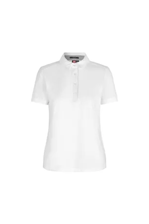 Business Poloshirt | Jersey | Damen Weiss