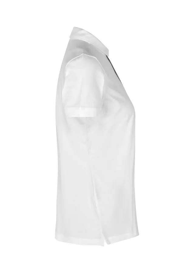 Business Poloshirt | Jersey | Damen Weiss