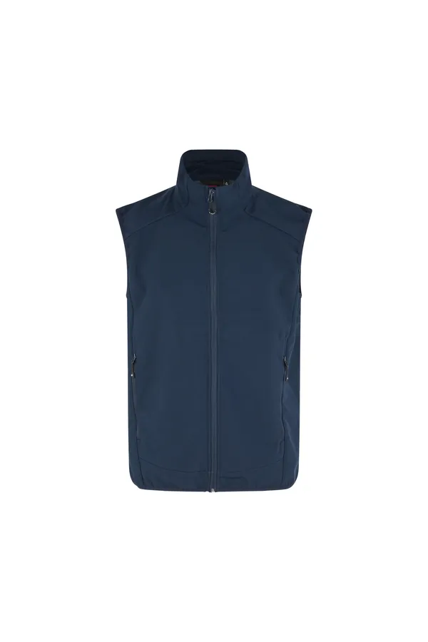 Soft Shell-Weste | funktional Navy
