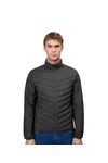 Gefütterte Jacke | Stretch Silver grey