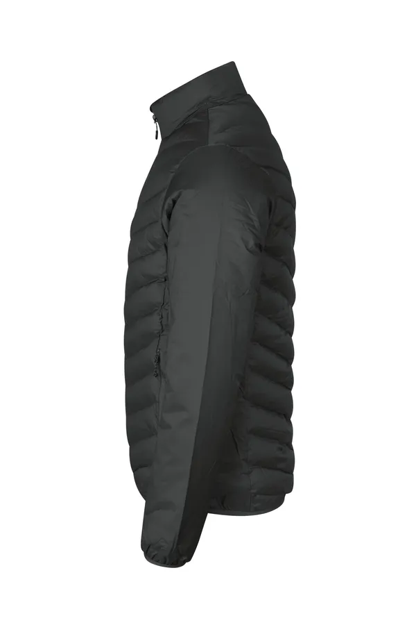 Gefütterte Jacke | Stretch Silver grey