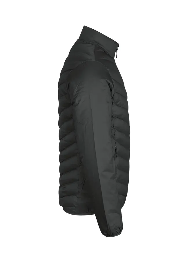 Gefütterte Jacke | Stretch Silver grey