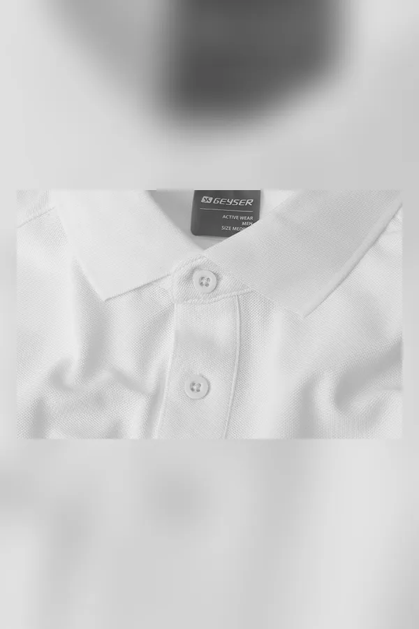 GEYSER polo shirt | functional Weiss