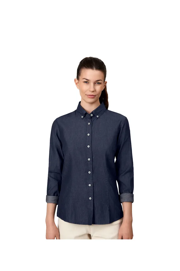 SEVEN SEAS Soft Denim | modern | Damen Indigo