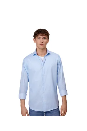 SEVEN SEAS Fine Twill Cadet | modern Hellblau