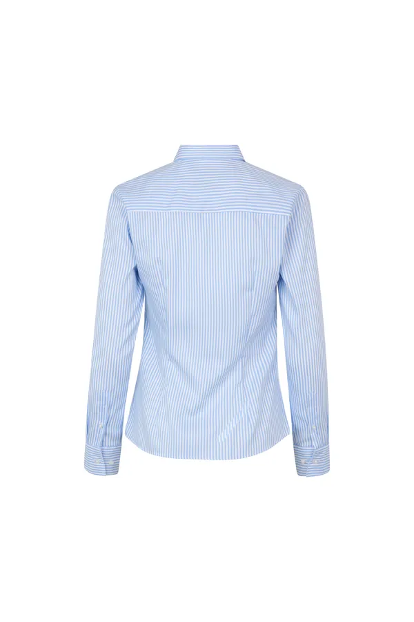 SEVEN SEAS Fine Twill Cadet | modern | Damen Hellblau