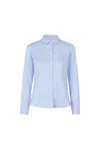 SEVEN SEAS Fine Twill Cadet | modern | Damen Hellblau
