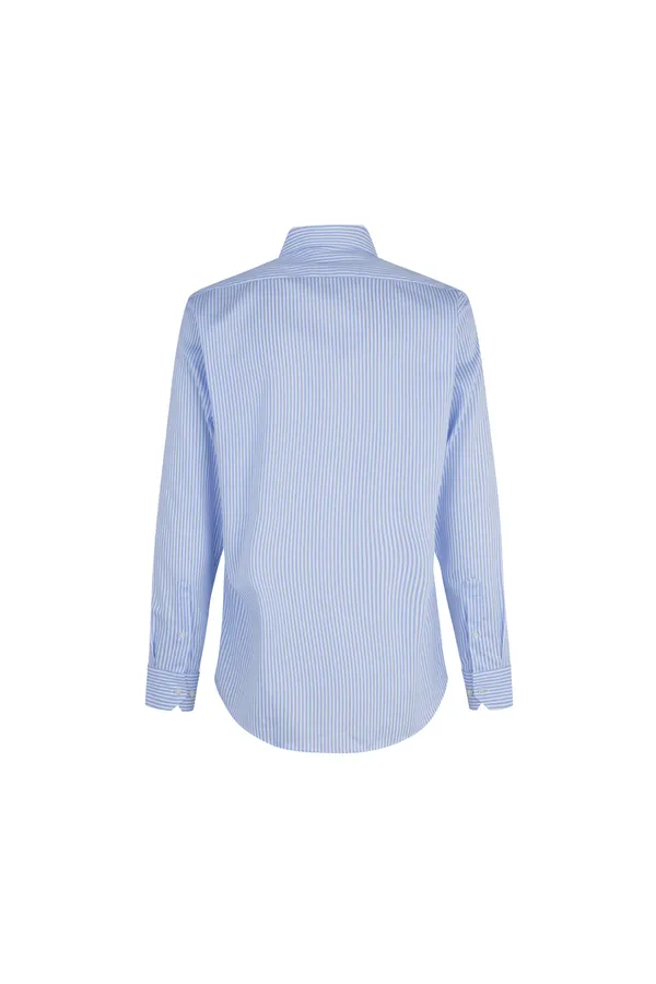 SEVEN SEAS Fine Twill Cadet | slim Hellblau