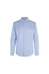 SEVEN SEAS Fine Twill Cadet | slim Hellblau