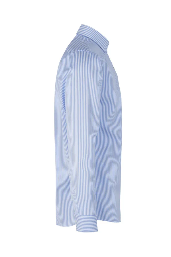 SEVEN SEAS Fine Twill Cadet | slim Hellblau
