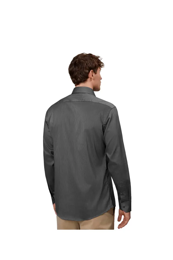 SEVEN SEAS Fine Twill California | modern Dunkelgrau