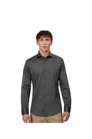 SEVEN SEAS Fine Twill California | modern Dunkelgrau