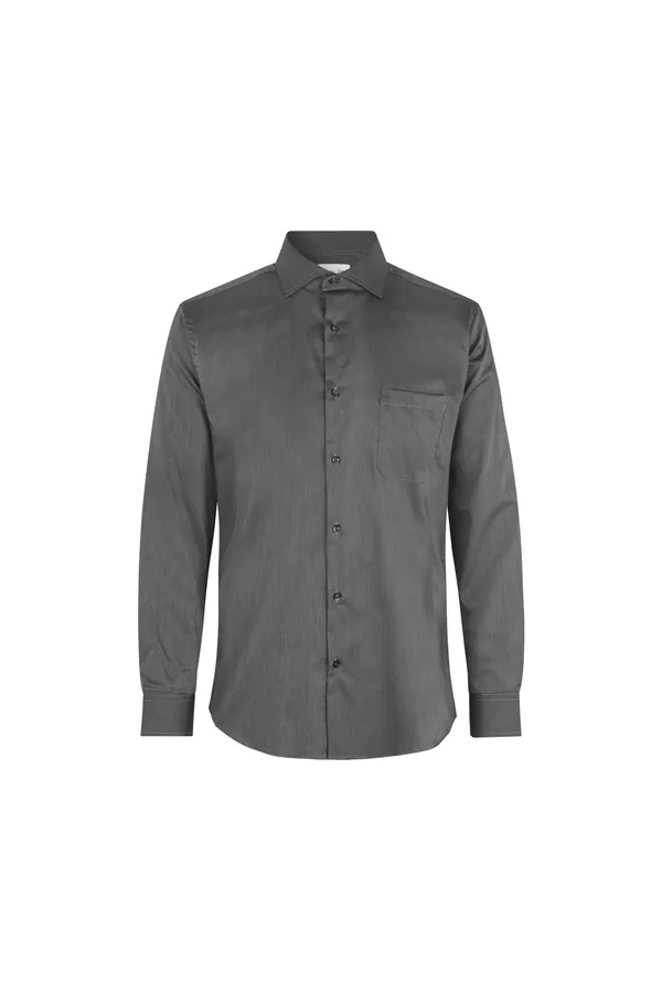 SEVEN SEAS Fine Twill California | modern Dunkelgrau