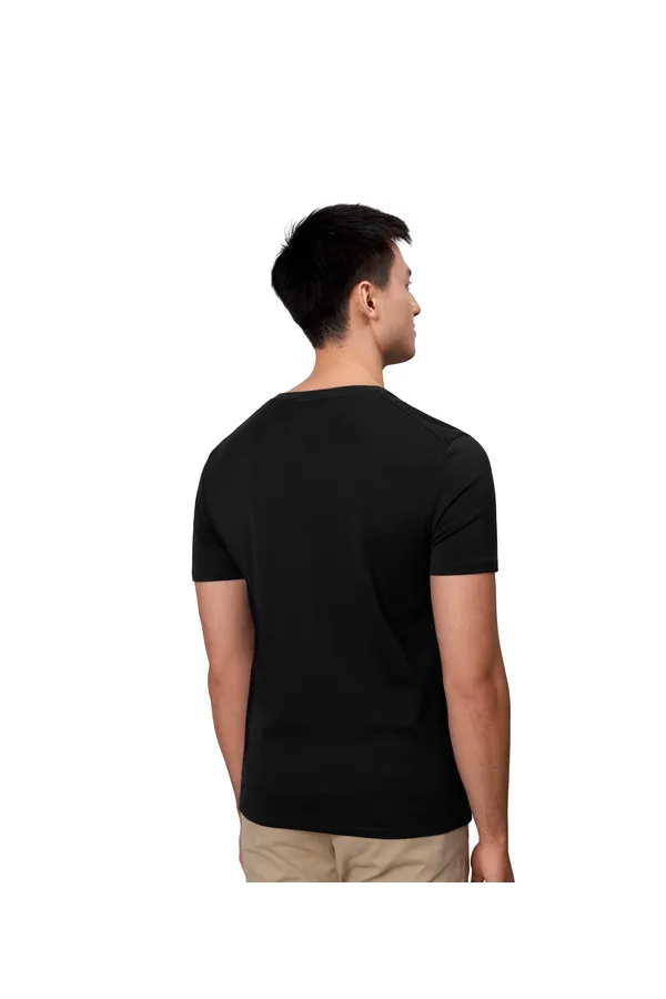 SEVEN SEAS T-shirt | O-neck Schwarz