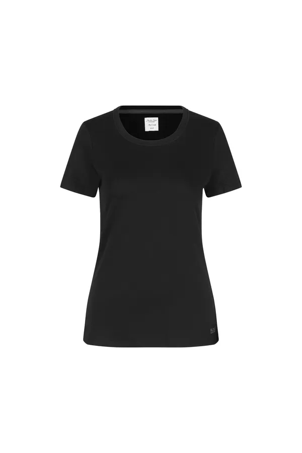 SEVEN SEAS T-shirt | O-neck | Damen Schwarz