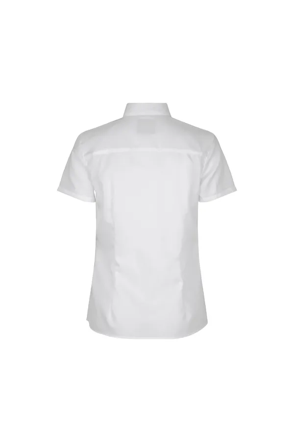 SEVEN SEAS Fine Twill | modern | s/s | Damen Weiss