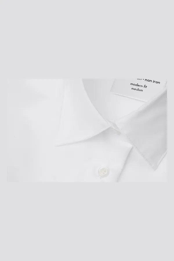 SEVEN SEAS Fine Twill | modern | s/s | Damen Weiss