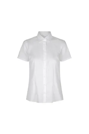 SEVEN SEAS Fine Twill | modern | s/s | Damen Weiss