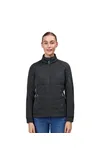 Fleecejacke | Gesteppt | Damen Graphit meliert