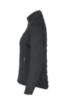 Fleecejacke | Gesteppt | Damen Graphit meliert