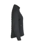 Fleecejacke | Gesteppt | Damen Graphit meliert