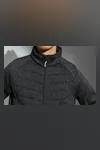 Fleecejacke | Gesteppt Graphit meliert