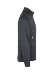 Fleecejacke | Gesteppt Graphit meliert
