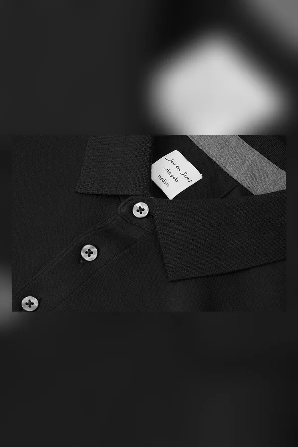 SEVEN SEAS The polo Schwarz