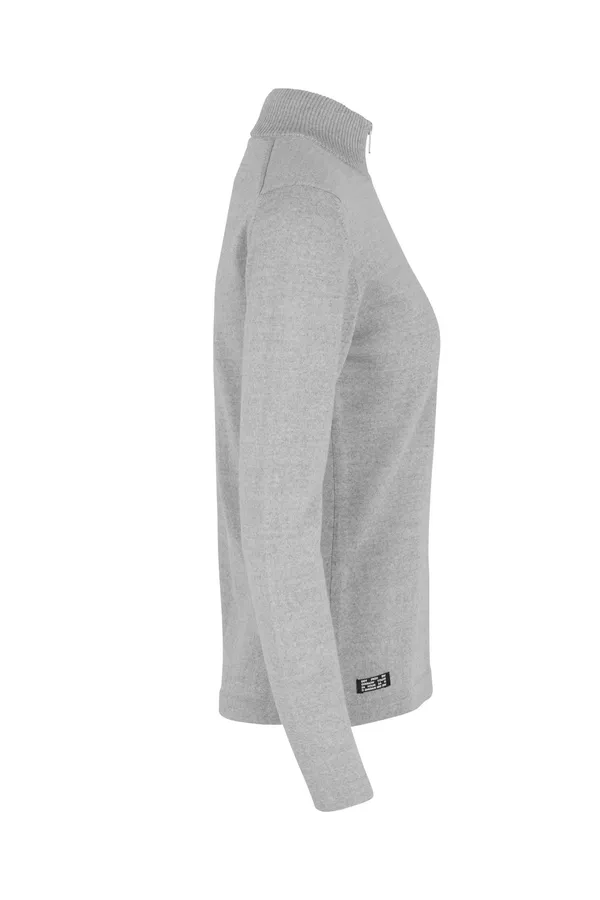 SEVEN SEAS The cardigan | Damen Altgrau meliert