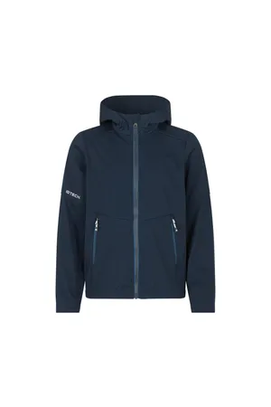 Soft Shell-Jacke | leicht | Kinder Navy