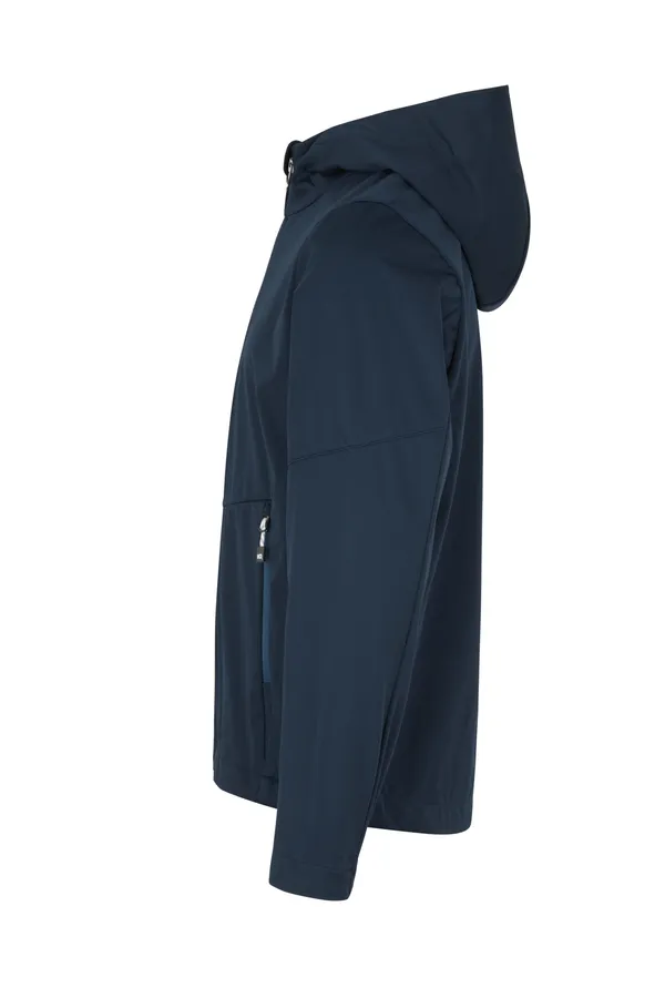 Soft Shell-Jacke | leicht | Kinder Navy