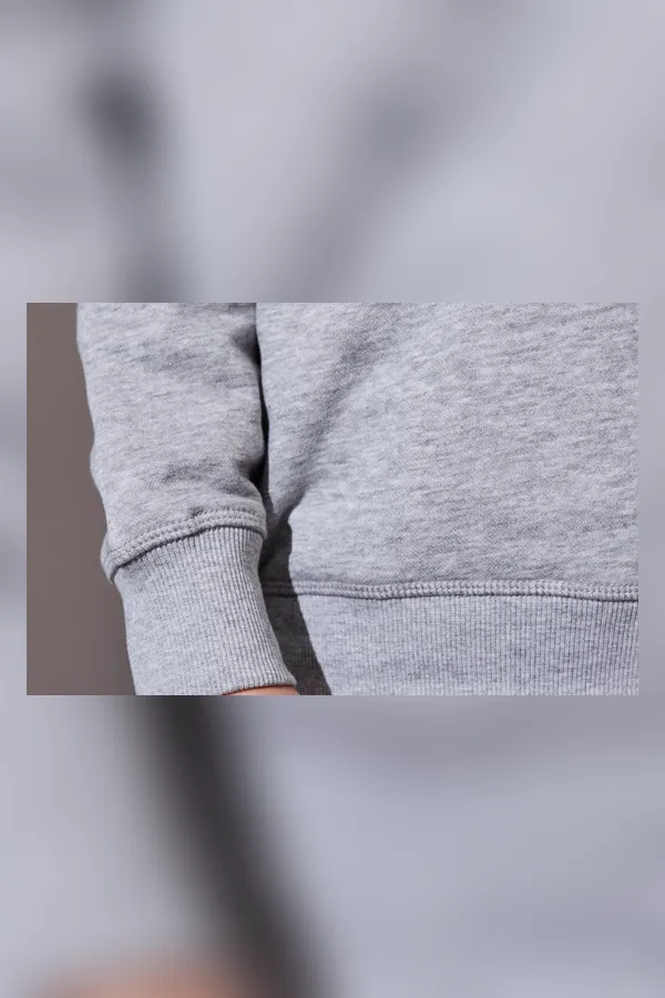 CORE Sweatshirt | Kinder Grau meliert