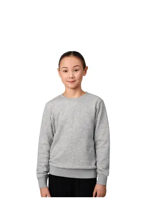 CORE Sweatshirt | Kinder Grau meliert