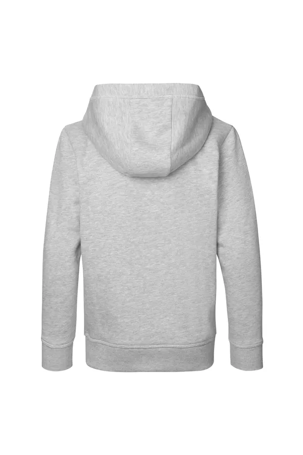 CORE Zip Hoodie | Kinder Grau meliert