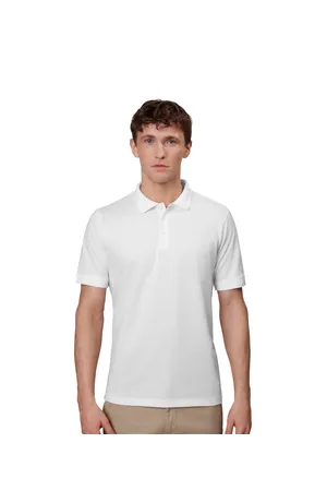 Poloshirt | ökologisch Weiss