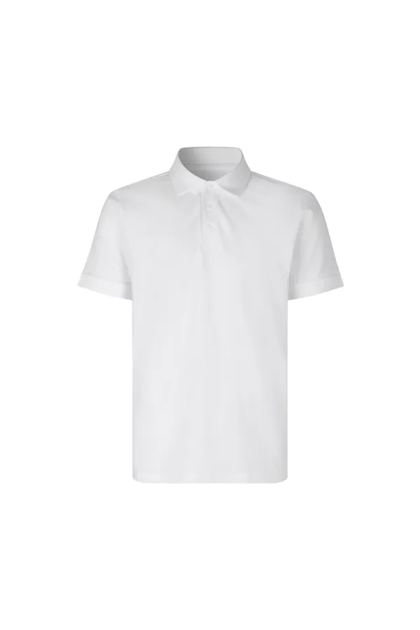 Poloshirt | ökologisch Weiss