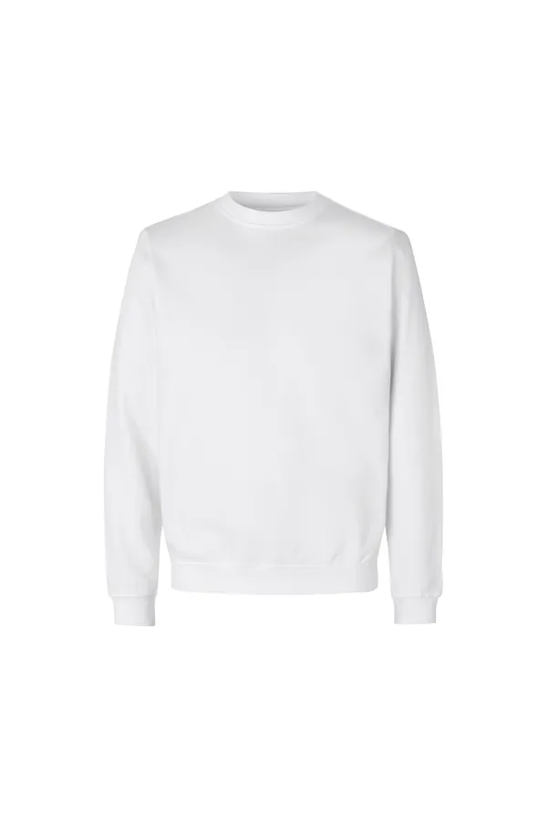 Sweatshirt | ökologisch Weiss