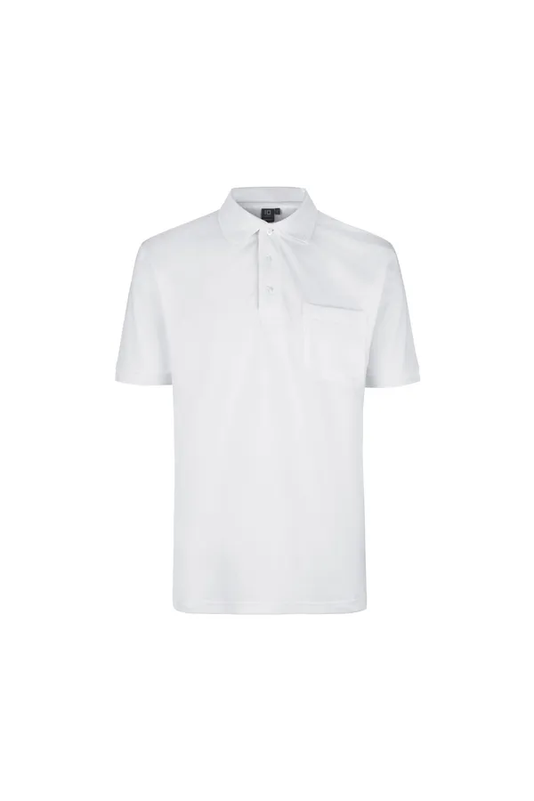 PRO Wear Poloshirt | Tasche Weiss
